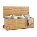 Coffres de rangement coffre roulettes robuste