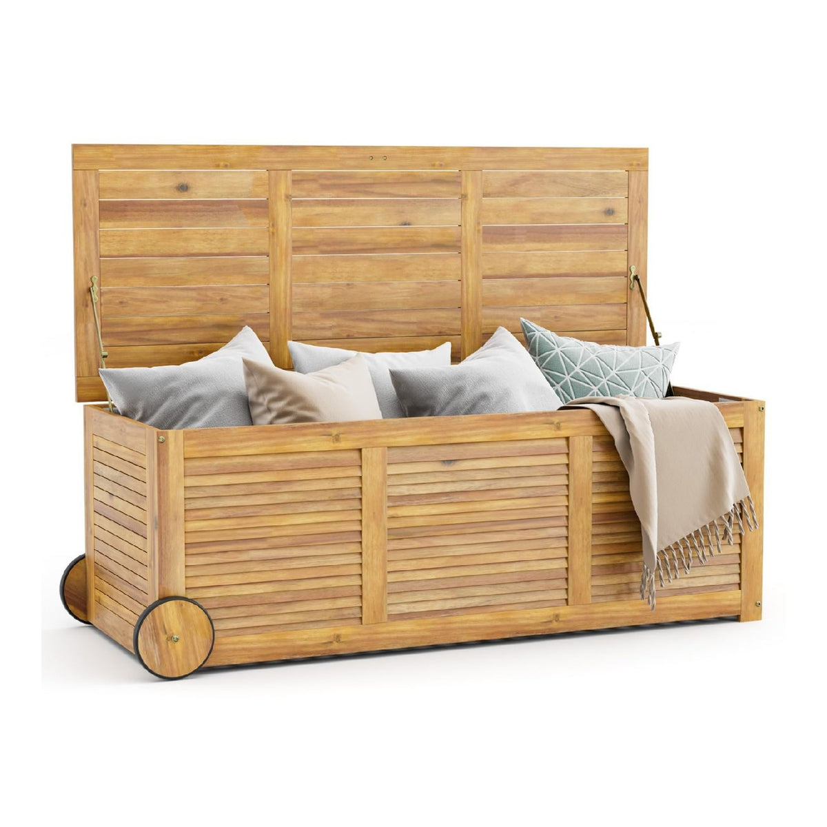 Coffres de rangement coffre roulettes robuste