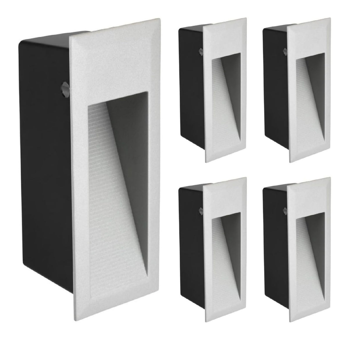 Luminaire Blanc et Gris au style moderne avec conception fonctionnelle 3 W IP44