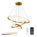 Solution lumineuse Noir et Blanc au dessin sobre en format suspension 65 W 3000K