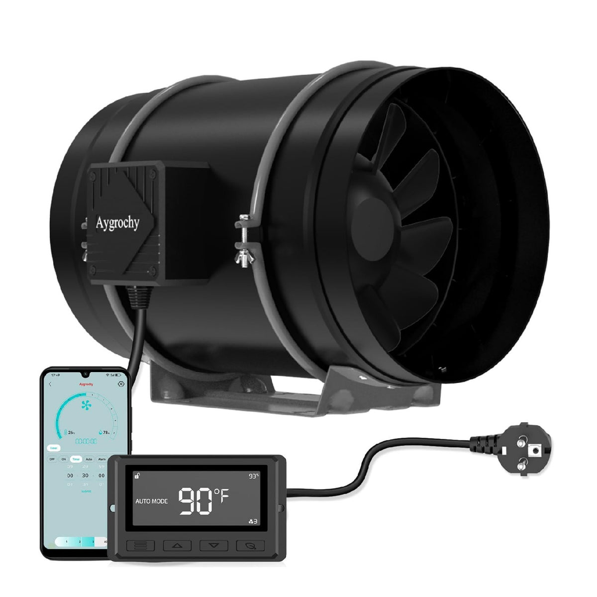 Equipement de ventilation aygrochy app haute performance