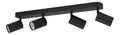 Eclairage Noir et Blanc contemporain en version rail de spots GU10