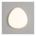 Solution lumineuse Blanc et Ambre au dessin sobre en format applique murale 12W