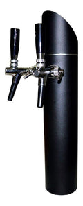 Colonne ichzapfe a boisson brassee Modele Black Tower 2 Lignes