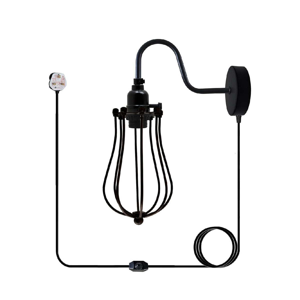 Solution lumineuse Ambre et Rouge au dessin sobre en format applique murale 60 W E27