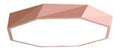 Plafonnier Blanc et Ambre au style moderne avec conception fonctionnelle 98-3599