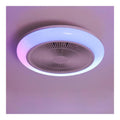 Plafonnier Blanc et Ambre a presence elegante et lumiere agreable KT-1610