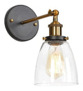 Solution lumineuse Noir et Ambre au dessin sobre en format applique murale E27 PK-6813