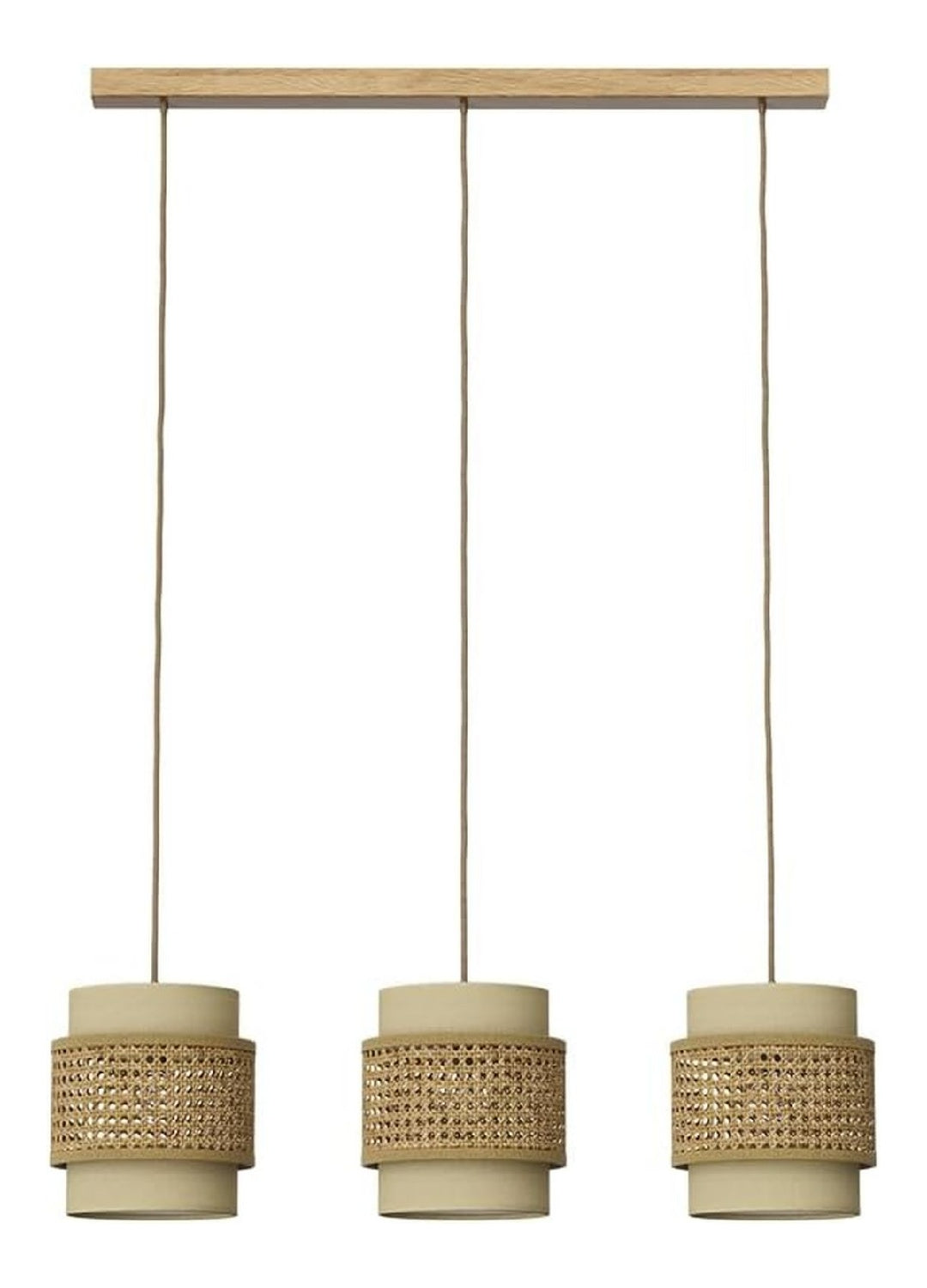 Suspension Noir et Beige au style moderne avec conception fonctionnelle