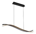 Suspension decoratif Dore et Ambre avec diffusion lumineuse harmonieuse