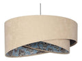 Eclairage Blanc et Ambre contemporain en version suspension 60W E27