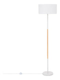 Eclairage Blanc et Ambre contemporain en version lampadaire E27