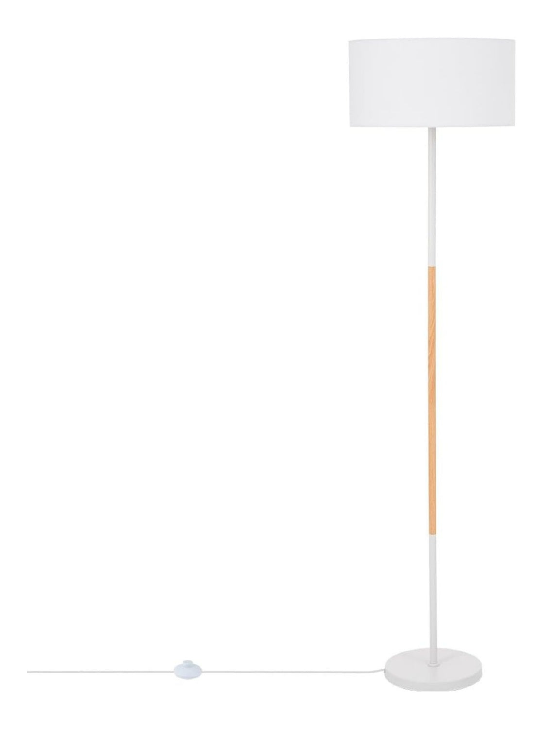 Eclairage Blanc et Ambre contemporain en version lampadaire E27