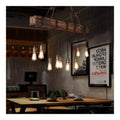 Suspension decoratif Noir et Ambre avec diffusion lumineuse harmonieuse E27
