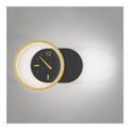 Applique murale Noir et Blanc aux lignes epurees avec eclairage confortable Z2-4466