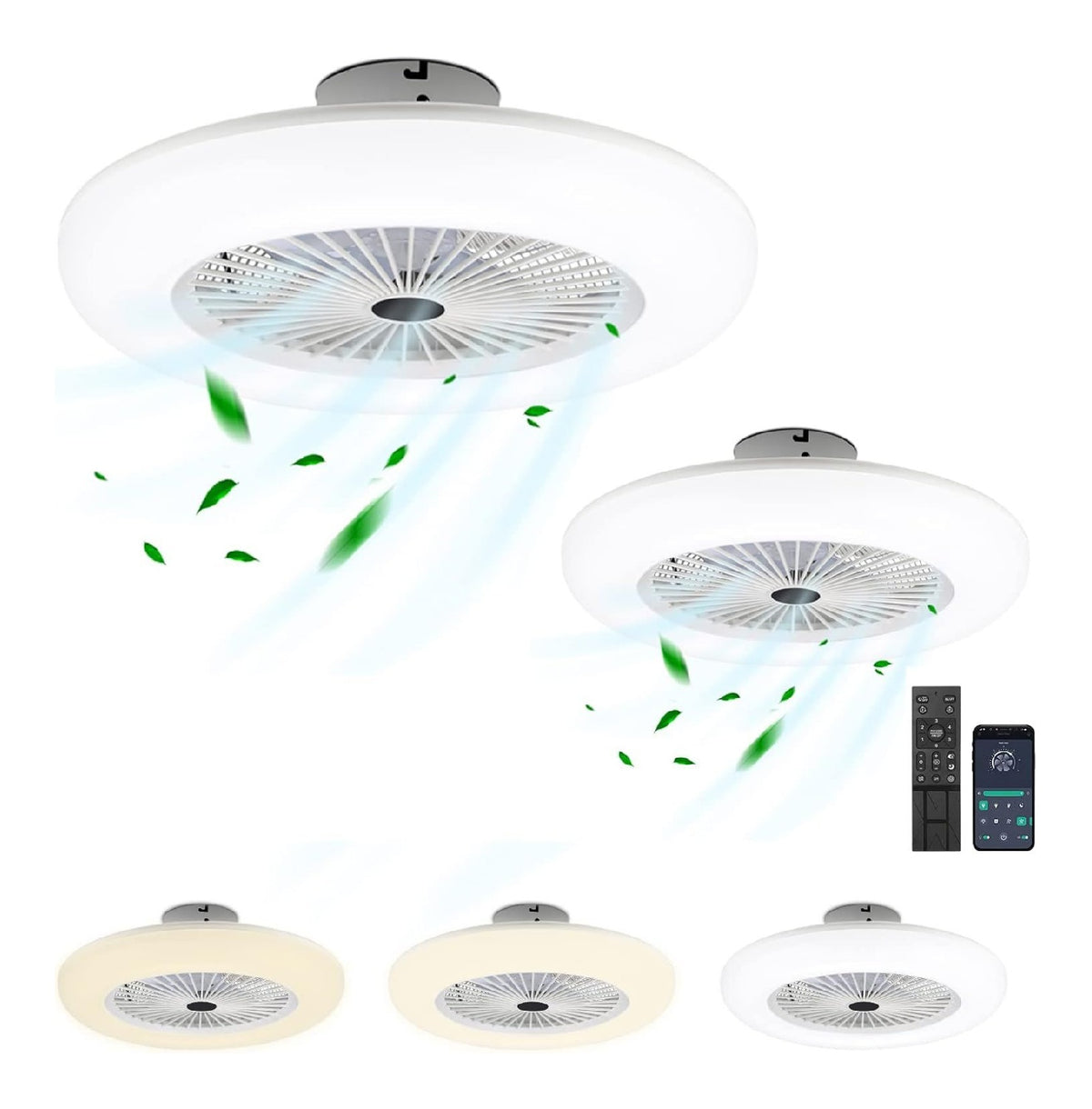 Luminaire decoratif Blanc et Ambre avec diffusion lumineuse harmonieuse 80 W 3000 K C6-2958