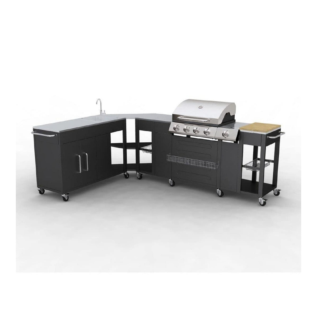 Barbecues au propane complete missouri polyvalent