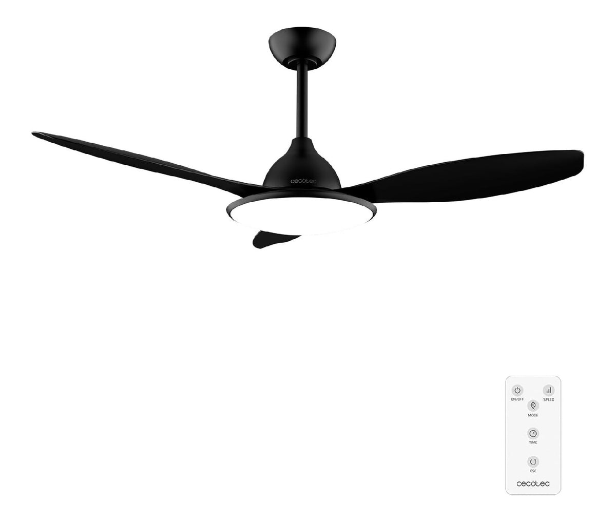 Eclairage Noir et Rouge contemporain en version luminaire 36 W