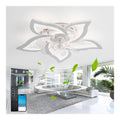 Plafonnier Blanc et Ambre au style moderne avec conception fonctionnelle 50W