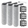 pieces pour 7 Tineco S5/S5 Pro/S5 Pro 2/S5 Extreme 3 rouleaux de brosse 3 filtres et 1 brosse de nettoyage destine a Floor One S5 S5 Pro S5 Pro 2 et S5 Extreme