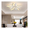 Luminaire Ambre et Vert a silhouette graphique de type lustre 50W 3000K