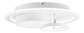 Eclairage Noir et Blanc contemporain en version plafonnier 40W