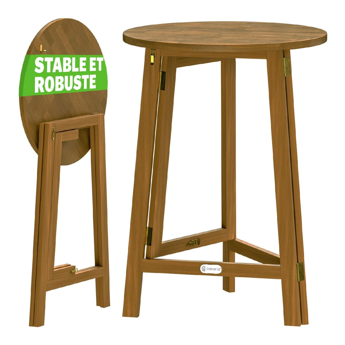 Tables a manger mange-debout pliant et rond