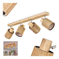 Spot de plafond Ambre et Marron aux lignes epurees avec eclairage confortable 25 W IP20 E14