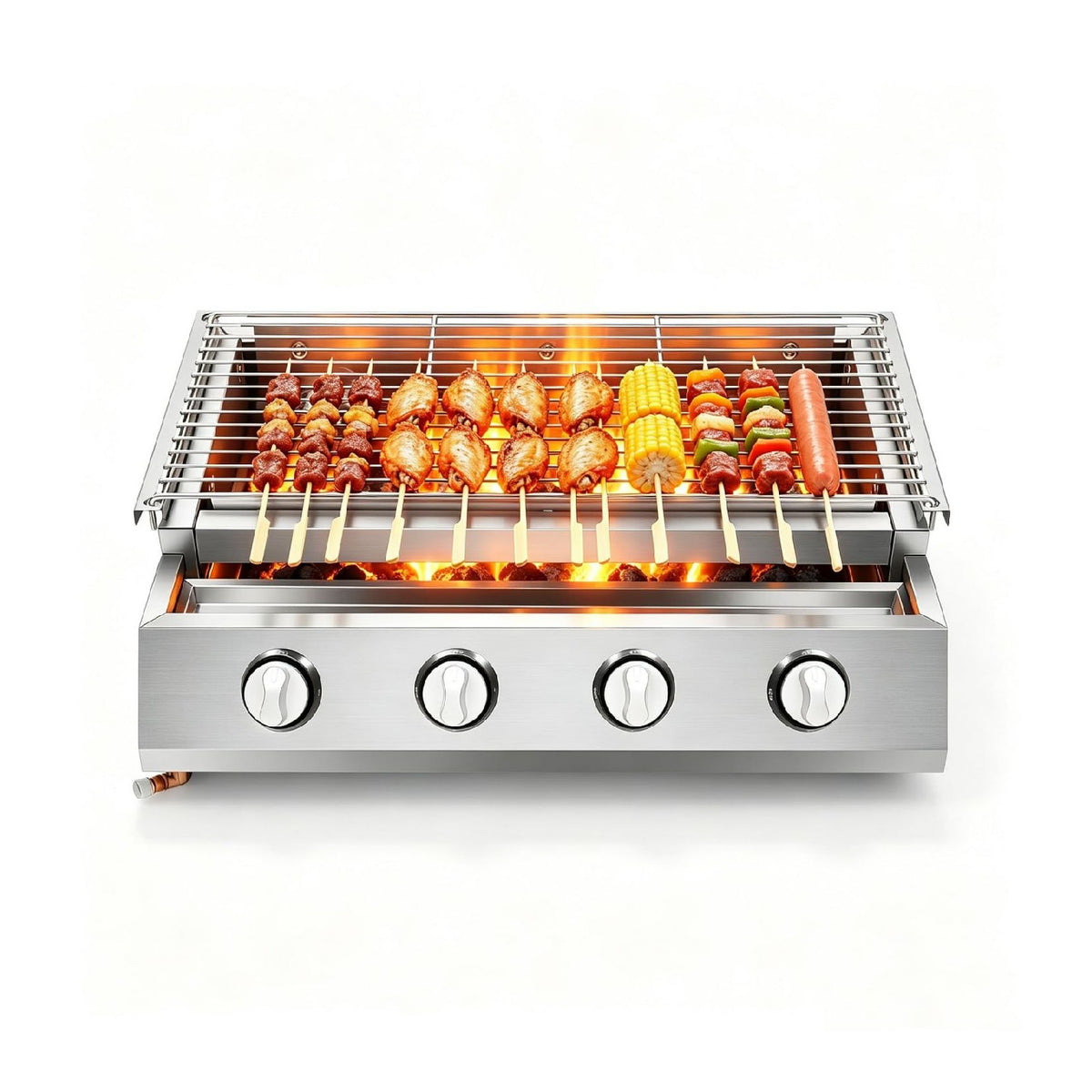 Barbecues au propane bruleurs inoxydable ergonomique