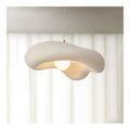 Suspension decoratif Blanc et Ambre avec diffusion lumineuse harmonieuse E27