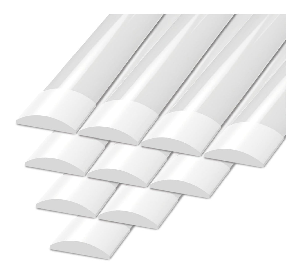 Solution lumineuse Noir au dessin sobre en format luminaire 30W IP20 6500K