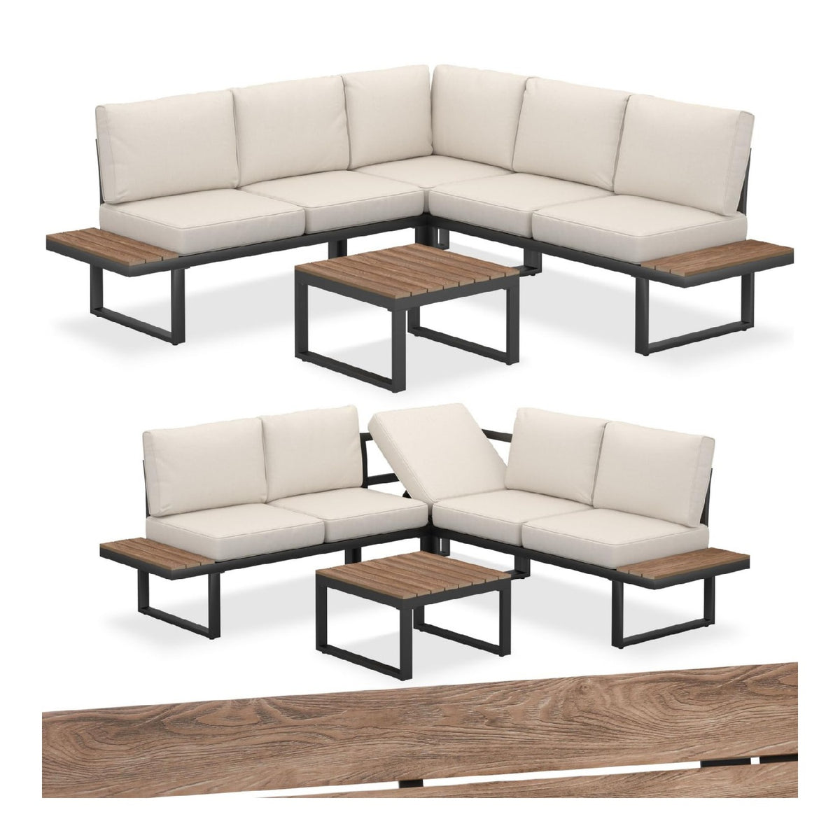 Ensembles de salons de jardin pour exterieur personnes