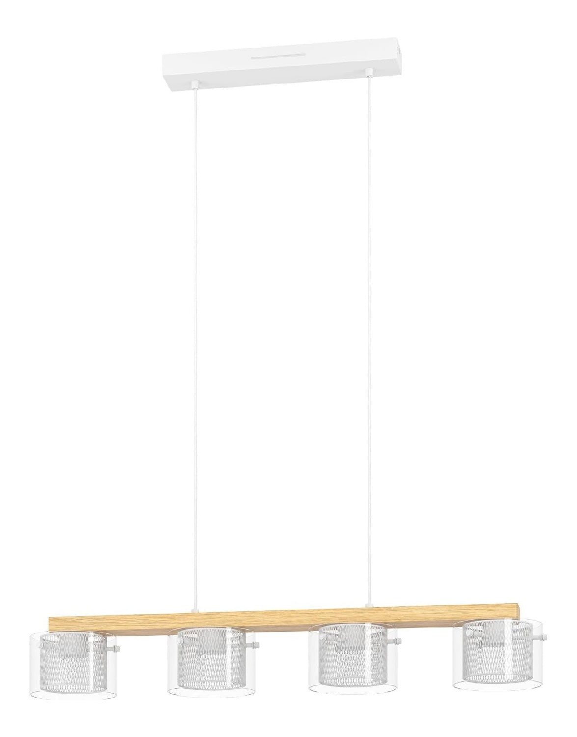 Eclairage Blanc et Bleu contemporain en version suspension 7 W