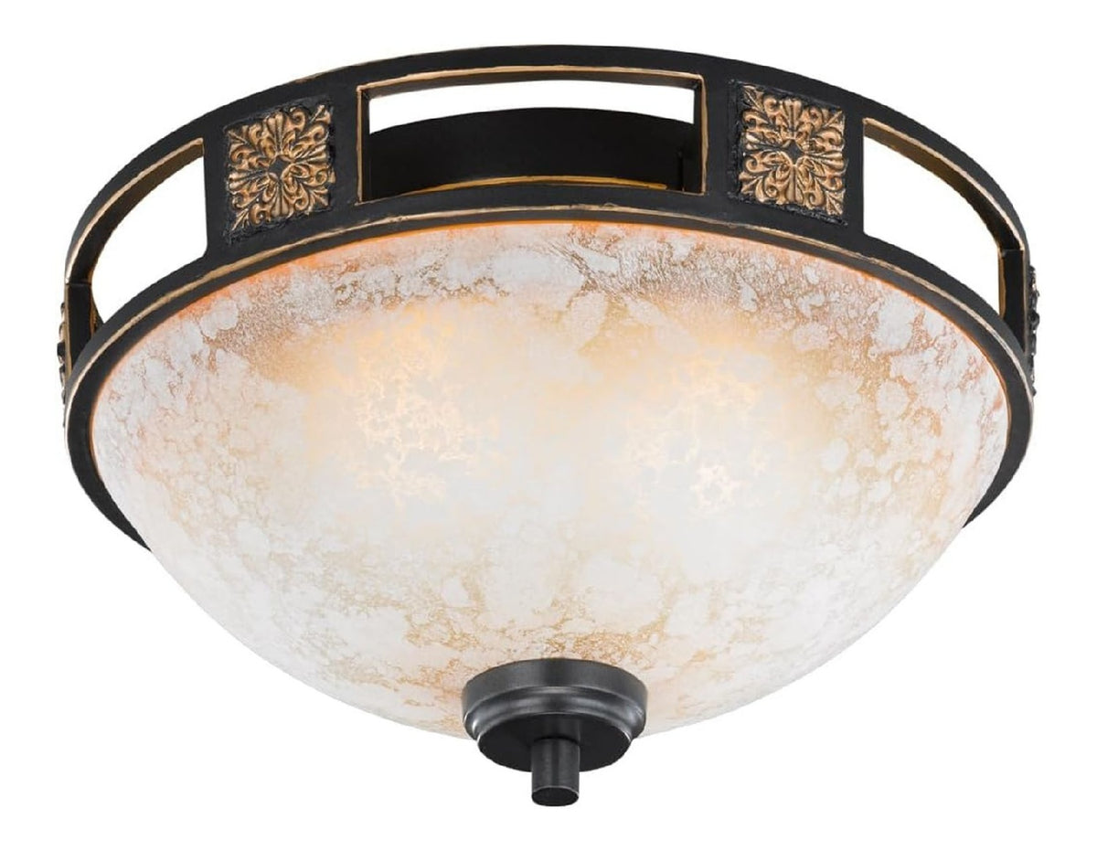 Plafonnier decoratif Noir avec diffusion lumineuse harmonieuse
