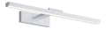 Luminaire Blanc et Rouge a silhouette graphique de type applique murale 4000K