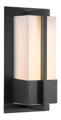 Applique murale Noir et Ambre a presence elegante et lumiere agreable E27