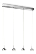 Suspension decoratif Blanc avec diffusion lumineuse harmonieuse GY-9573
