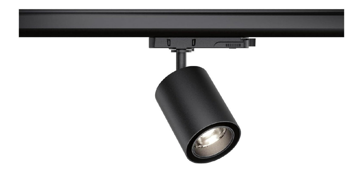 Rail de spots Noir et Blanc a presence elegante et lumiere agreable 5W 3000K