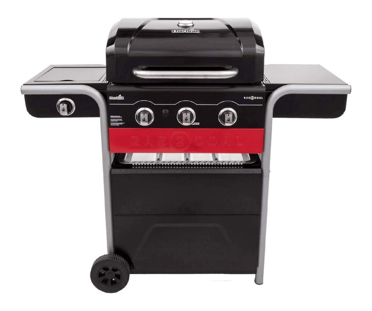 Char-broil barbecues a charbon hybride gas