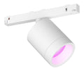 Rail de spots decoratif Noir et Blanc avec diffusion lumineuse harmonieuse