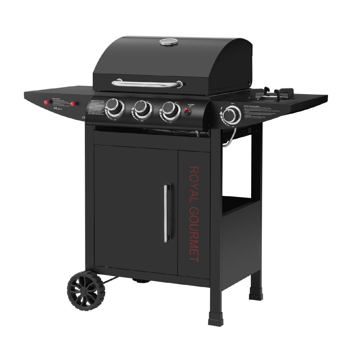 Royal barbecues a gaz pour gourmet bruleurs