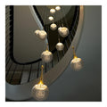 Eclairage Noir et Blanc contemporain en version suspension 80 W