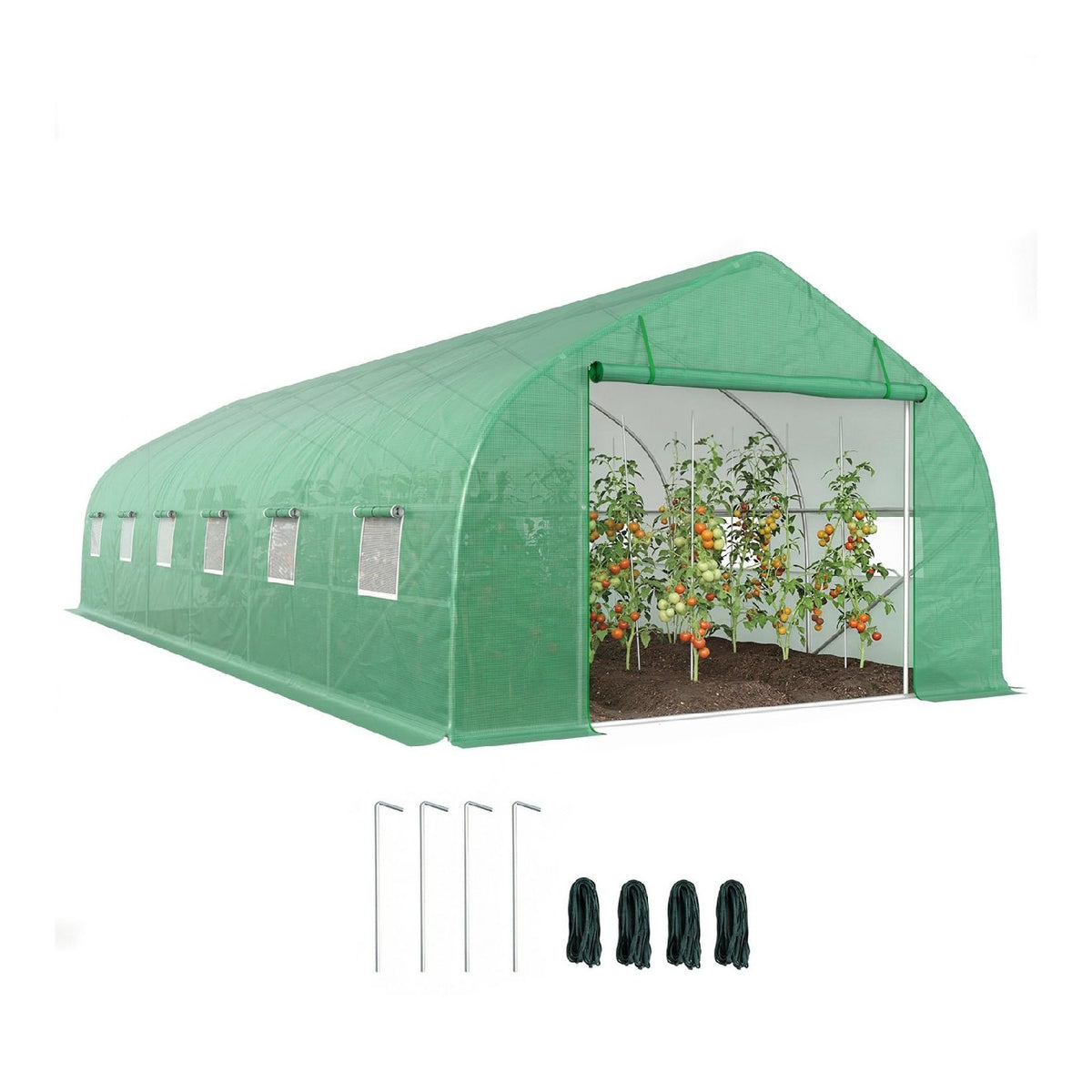 Grande cadre pour serres tunnel de jardin