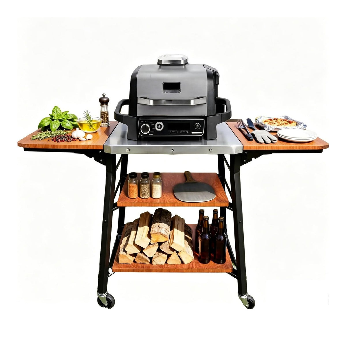 Chariots pour barbecue gftime chariot et travail