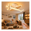 Solution lumineuse Blanc et Ambre au dessin sobre en format plafonnier 40W 3000K
