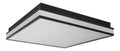 Plafonnier Noir et Blanc aux lignes epurees avec eclairage confortable 42W IP20 6500K