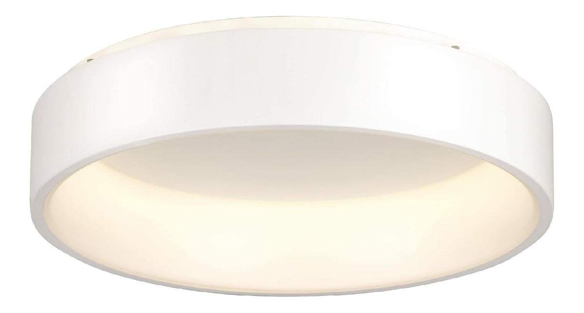 Plafonnier Noir aux lignes epurees avec eclairage confortable 5 W
