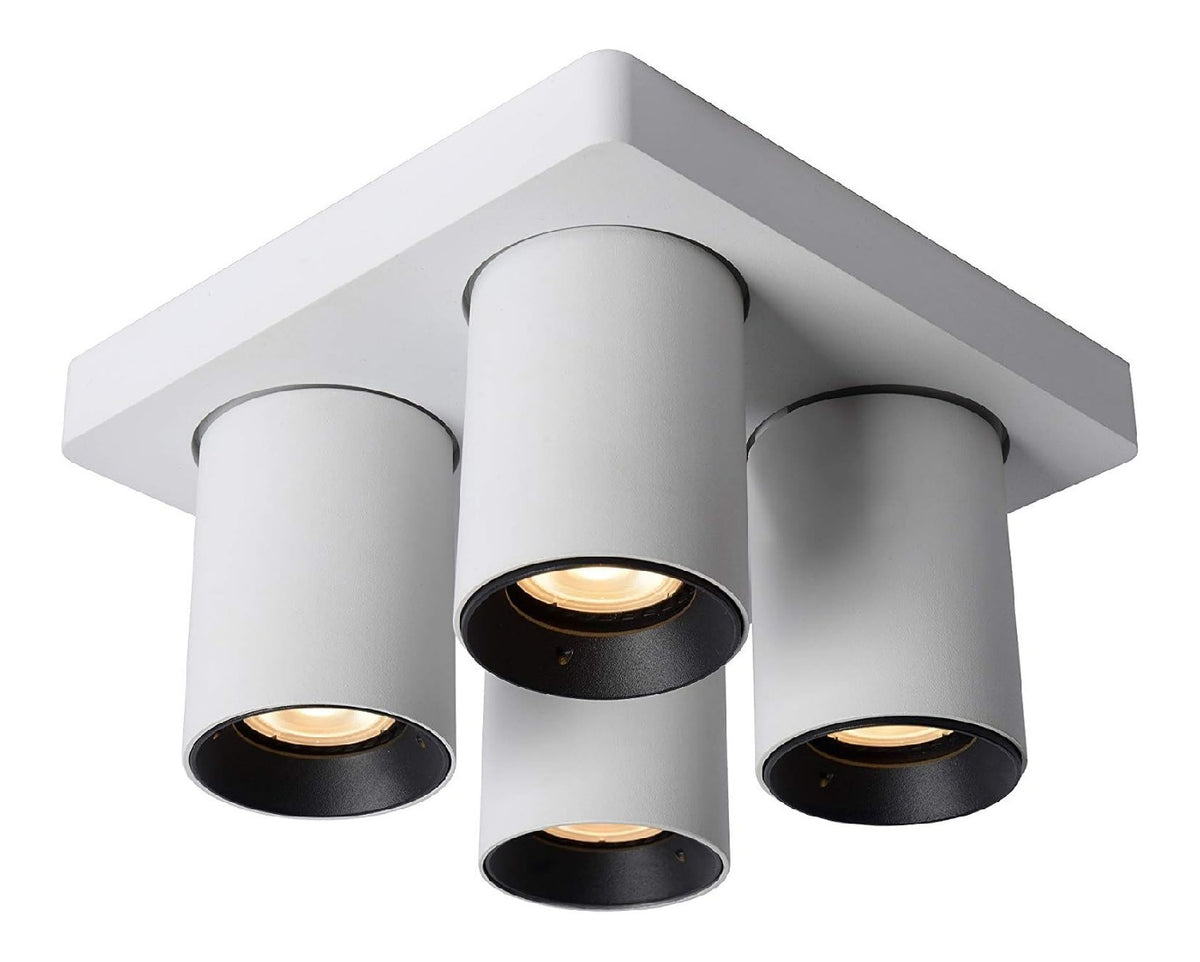 Eclairage Blanc contemporain en version spot de plafond 3000K GU10