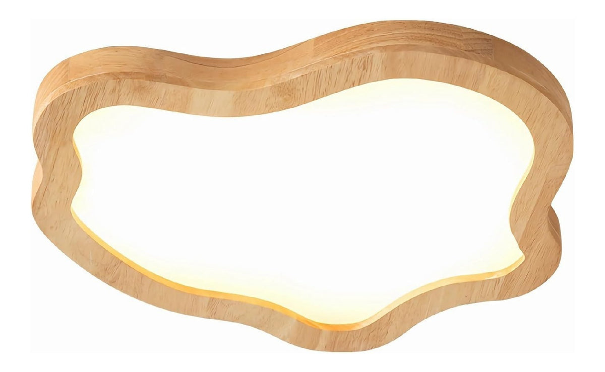Plafonnier Blanc et Ambre a presence elegante et lumiere agreable 33 W IP20 6000 K