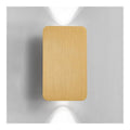 Eclairage Dore et Ambre contemporain en version applique murale 6 W 3000 K